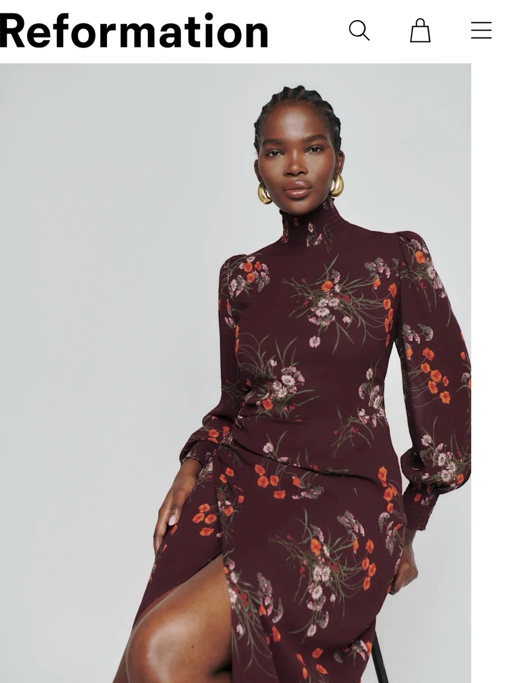 Reformation Aude Dress